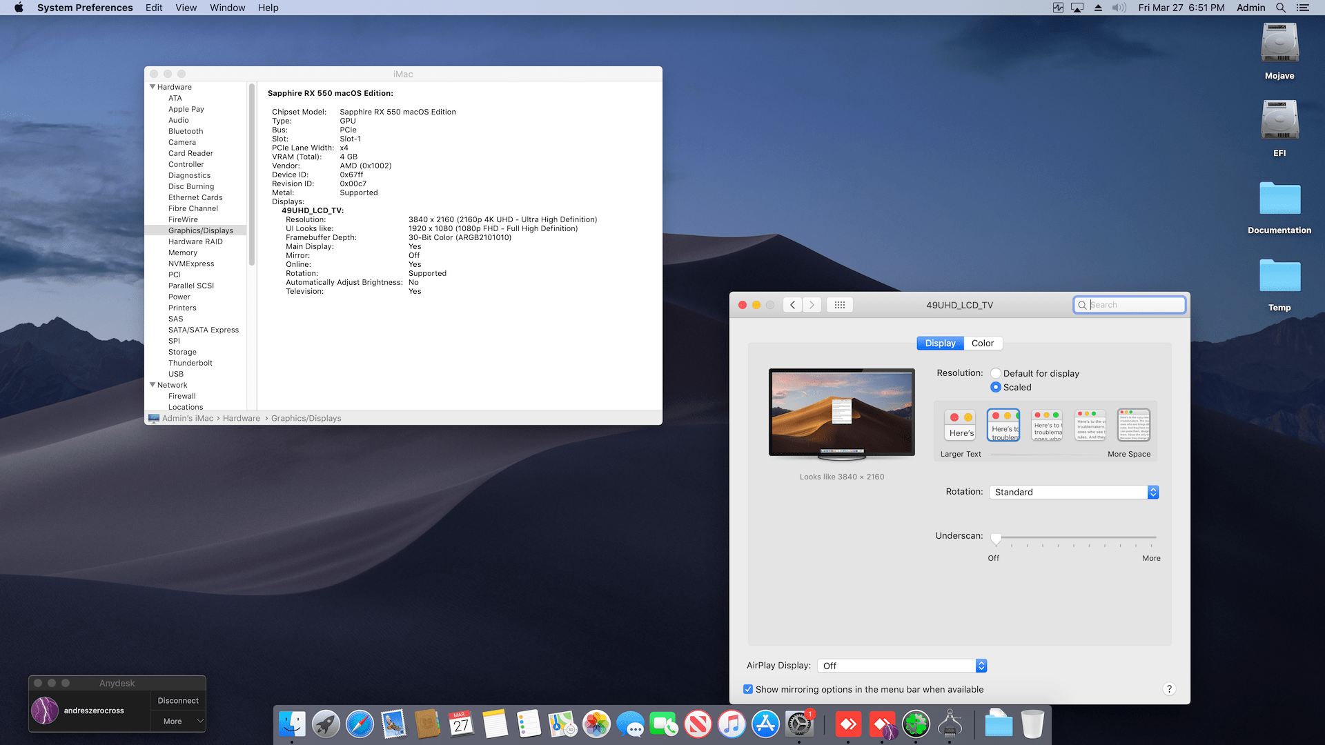 Fujitsu E520 Desktop [Haswell   Intel HD 4600 + RX 550] 6